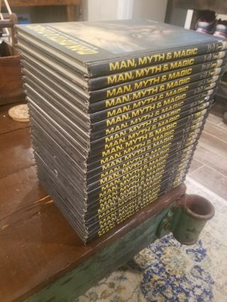 Man Myth and Magic An Illustrated Encyclopedia of the Supernatural 24 Vol Set. 3