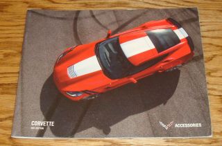 2017 Chevrolet Corvette Accessories Sales Brochure 17 Chevy