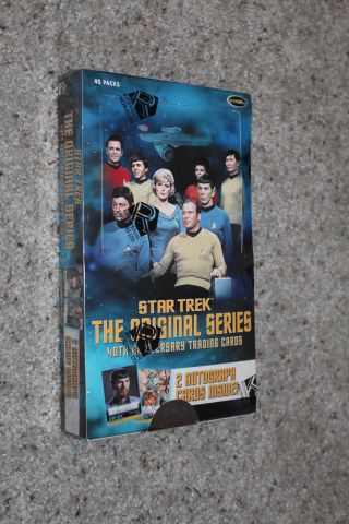 Star Trek The Series 40th Anniv Series 1,  2 Auto/box,  Factory