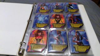 Mattel Hyperscan Marvel X - Men Complete Set Of Cards