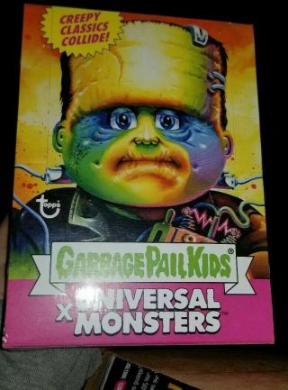 2019 Sdcc Super7 Topps Garbage Pail Kids Universal Monsters