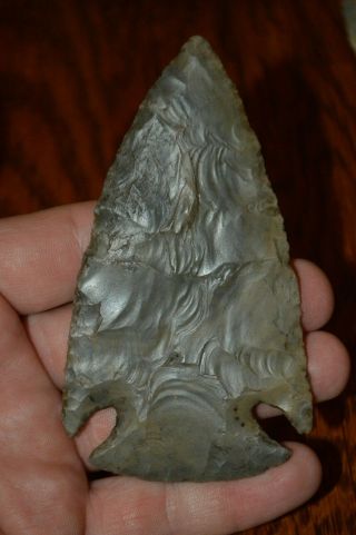 Outstanding Hopewell Cobden Flint Snyder Knox Co Illinois 4.  25 x 2.  3/8 Very fine 7