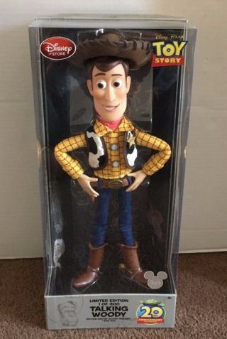 Disney Store Limited Edition D23 Talking Woody