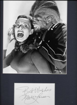 Michael Landon In 1957 I Was A Teenage Werewolf 8 X 10 Autographed Picture