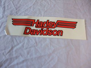 Vintage Harley Davidson Logo Bumper Sticker