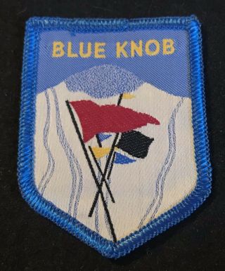 Blue Knob Vintage Nos Skiing Ski Patch Pennsylvania Resort Souvenir Travel