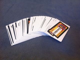 Wacky Packages Series 3 (1980) Complete Set - 66 Cards Total