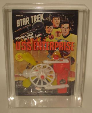 1977 Ahi Star Trek Uss Enterprise Flyer Moc Afa Graded 85 Nm,  Bq21