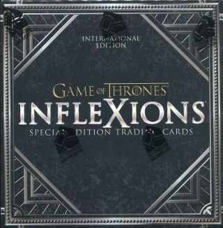 Game Of Thrones Inflexions International Edition Factory Hobby Box