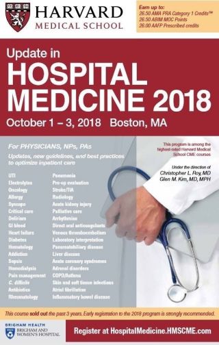 Update In Hospital Medicine 2018