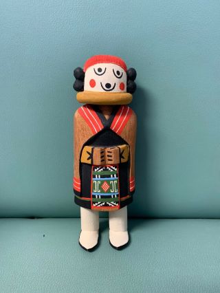 Vintage Hopi Kachina Doll,  Circa 1980,  By Ted Puhuyesva