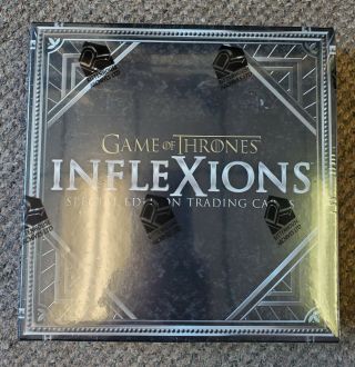 2019 Game Of Thrones Inflexions Special Edition Trading Cards Hobby Box