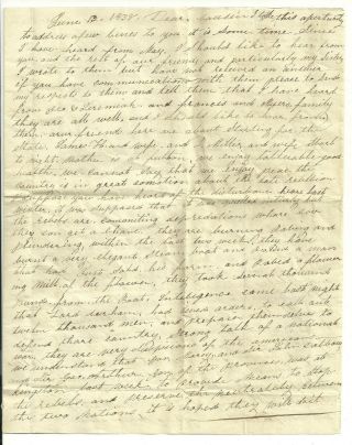 1838 Letter Fulton N.  Y.  Postmark 1837 - 1838 Canada Rebellions Content