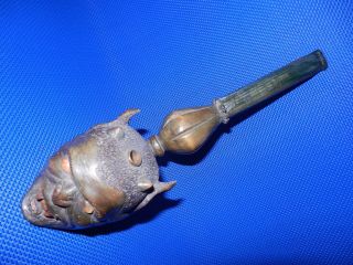Rare Soviet Russian Demon Smoking Pipes old tobacco pipe devil hell monster 4