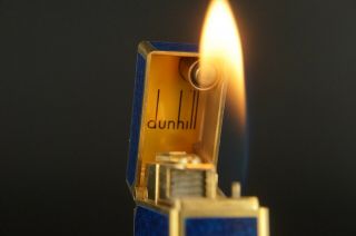 Dunhill Rollagas Lighter - Orings Vintage w/Box 811 11