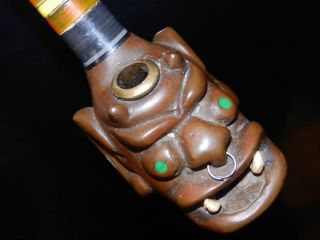 Rare Soviet Russian Demon Smoking Pipes Old Tobacco Pipe Devil Hell