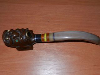 Rare Soviet Russian Demon Smoking Pipes old tobacco pipe devil hell 2