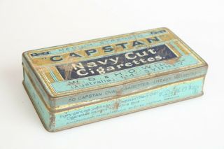 Capstan Navy Cut Cigarette Tin Vintage Sydney Australia