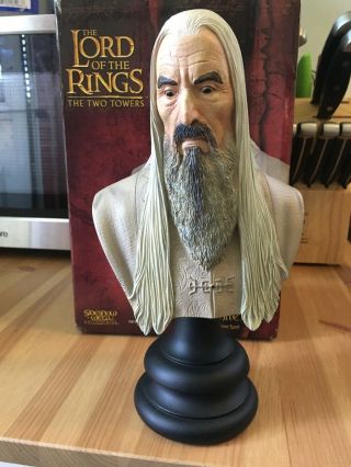 Sideshow Weta Lotr Lord Of The Rings: Saruman The White Bust