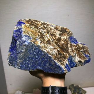 Aaa Top Quality Solid Lapis Lazuli Rough 14.  5 Lb - From Afghanistan