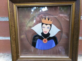Limited Edition,  Hand - Painted Cel " Evil Queen " From Disney " Snow White " 27/350