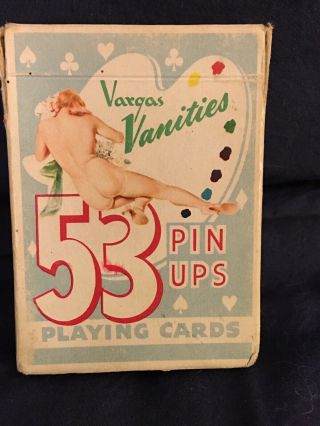 Vintage Vargas Vanities 53 Gorgeous Pin Ups Girls 54 Playing Cards Complete 2