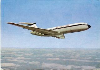Airline Issue Postcard Bua Vc10