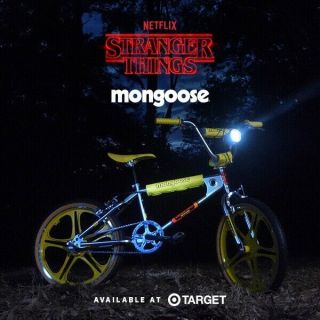 Mongoose Stranger Things Max’s Bmx Season 3 Limited Edition Bicycle Bike Netflix