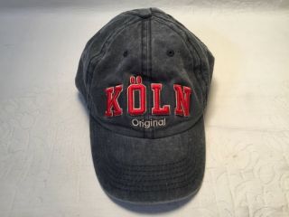 Köln Gray Robin Ruth Baseball Cap One Size Adjustable Made In Germany