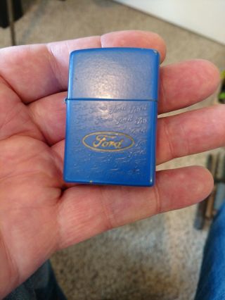Vintage Ford Zippo Lighter