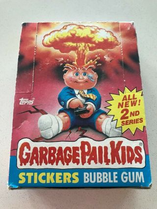1985 Garbage Pail Kids 2nd Series 48 Packs Os2 Full Box