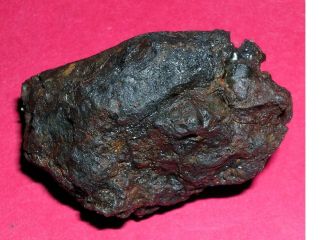 Sericho pallasite meteorite - 86.  7 gram polished end cut 3