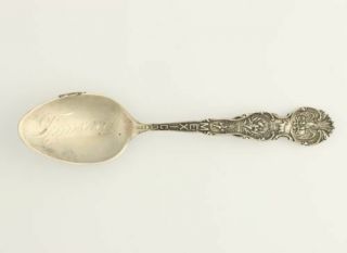 Mexico Tijuana Souvenir Spoon - Sterling Silver Collectors Vintage City Seal