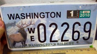 Washington License Plate,  Washington 