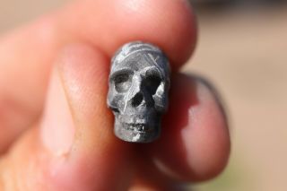 Gibeon Meteorite Skull 4.  8 grams ETCH 3