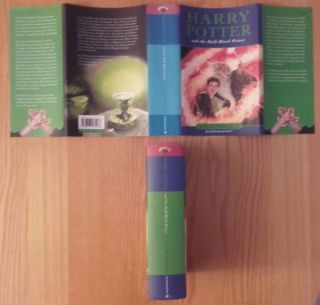 Very Rare Blue Spine Jacket Harry Potter and the Half - Blood Prince 1st Edition 8