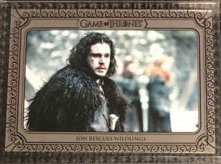 Game Of Thrones Inflexions Rittenhouse Silver Parallel Card 93 - 38/75