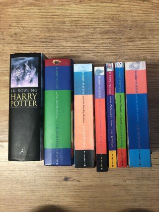 Full Set Of Harry Potter Books Including First Editions