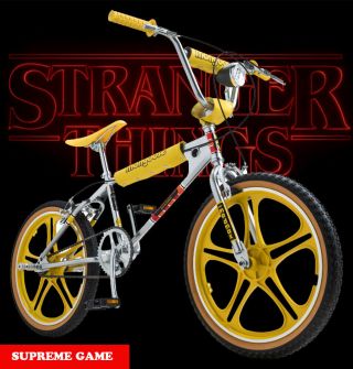 Mongoose X Stranger Things X Netflix Limited Edition “max” Bmx Bike