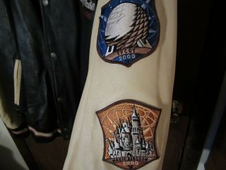 Walt Disney World Millennium Leather Jacket Size Xl Nwt