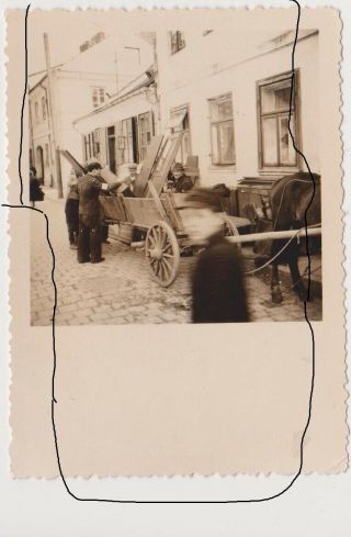 Holocaust.  Old Poland Photo Wwii Lvov (lemberg) Ghetto די לעמבערסקע געט