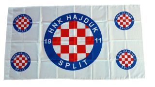 Hajduk Split Croatia Flag For Torcida Fans