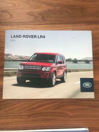 2013 Land Rover Lr4 Brochure