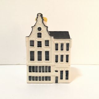 Klm Blue Delft House 88 With Contents & Dated 2007 Dutch Airline