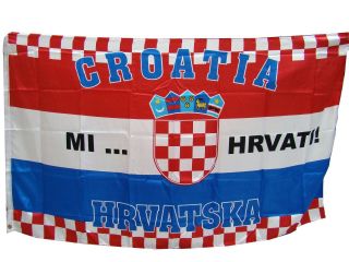 Croatia Hrvatska Flag,  Mi.  Hrvati 1.  5x1m