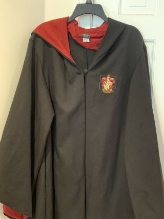 Official Universal Studios Wizarding World Harry Potter Gryffindor Cloak Robe Md