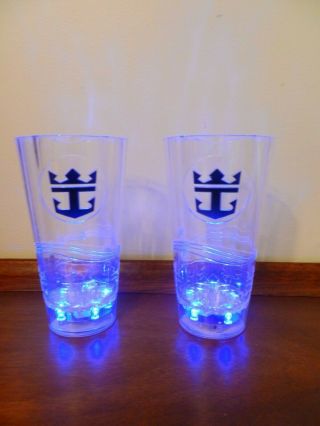 Royal Caribbean - Light Up Plastic Glasses