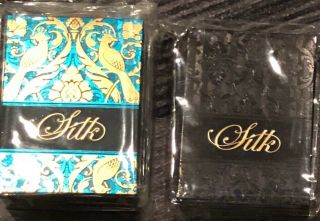 Silk Red & Blue Playing Cards By Lotrek 053/350 & 283/380 New/sealed