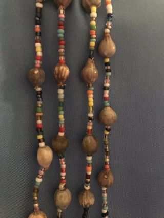 Vintage Cherokee Made Corn Bead Necklace,  Job 