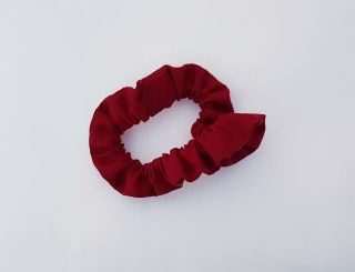 Emirates Female Cabin Crew Small Red Scrunchie/hair Accessory Worn On A380/b777